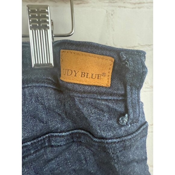 JUDY BLUE Stretchy Jeans Womens Plus Size 22W Relaxed Fit Skinny Dark Wash Denim - Picture 7 of 8